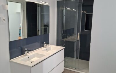 Transformation d&rsquo;une cuisine en salle de bain à Cherbourg